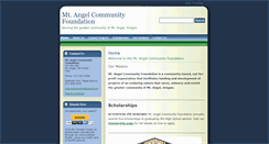 Desktop Screenshot of mtangelcommfnd.org